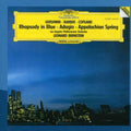 the album cover for Leonard Bernstein - Rhapsody in Blue / Adagio / Appalachian Spring