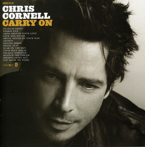 the album cover for Chris Cornell - Carry on