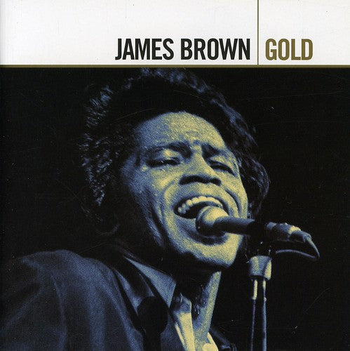 the album cover for James Brown - Gold