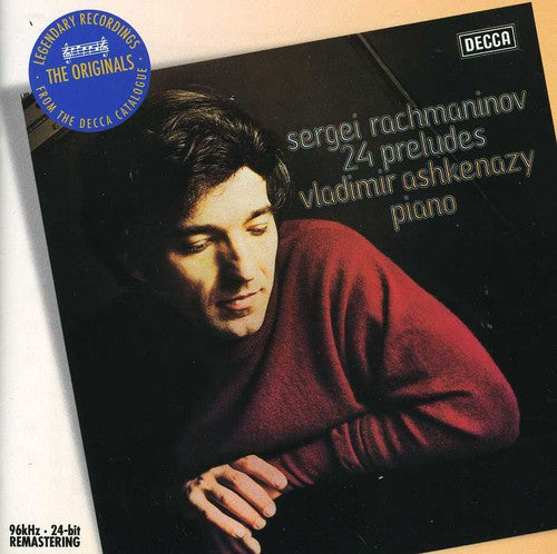 the album cover for VLADIMIR ASHKENAZY - Preludes [Remastered]