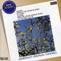 the album cover for Itzhak Perlman - Sonata Violin & Piano / Trio Violin Horn & Piano