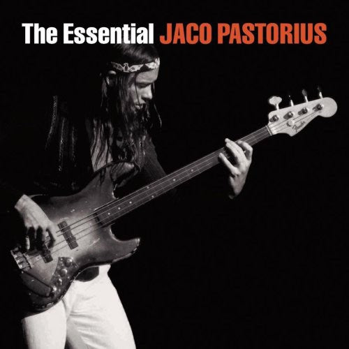 the album cover for Jaco Pastorius - The Essential Jaco Pastorius