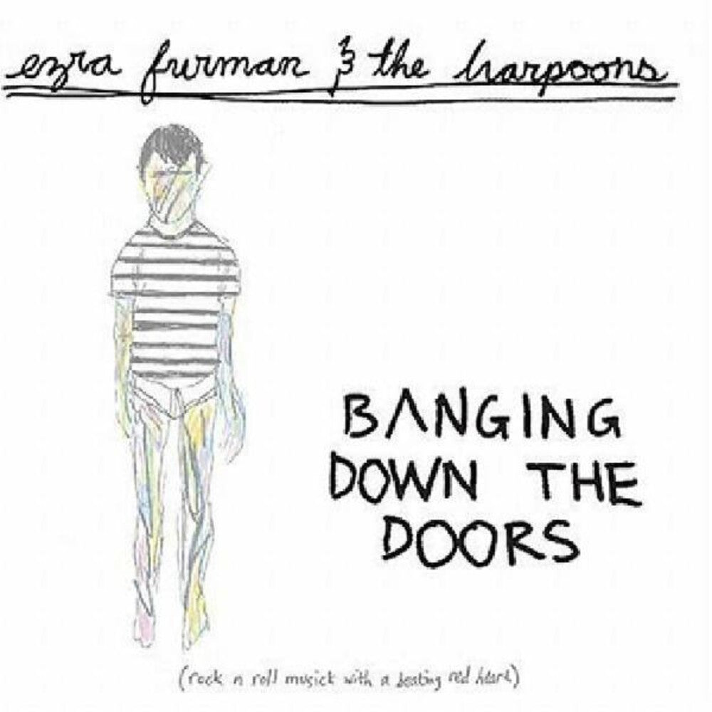 the album cover for Ezra Furman & The Harpoons - Banging Down the Doors