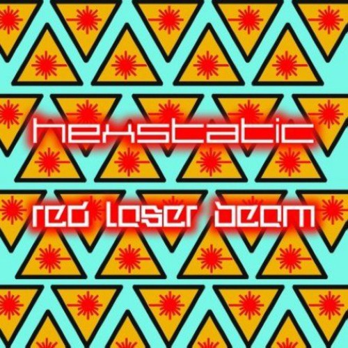 the album cover for Hexstatic - Red Laser Beam