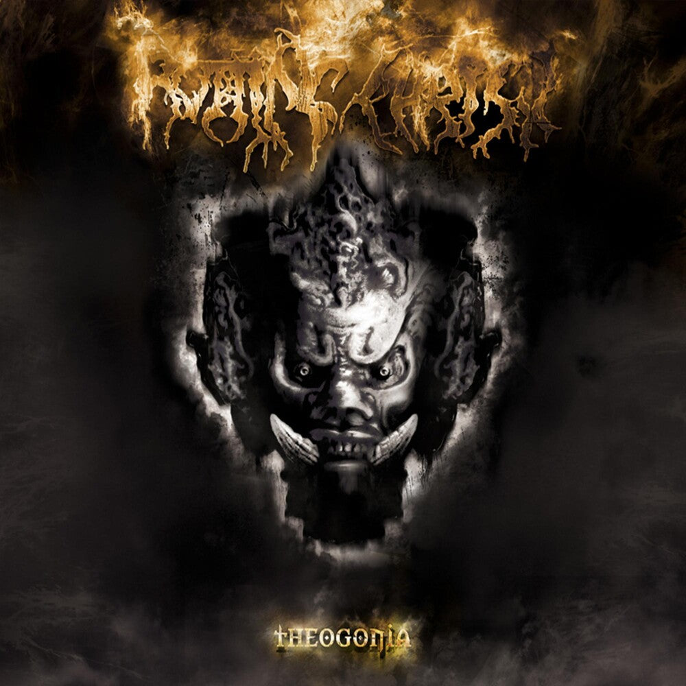 the album cover for Rotting Christ - Theogonia