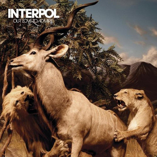 the album cover for Interpol - Our Love to Admire