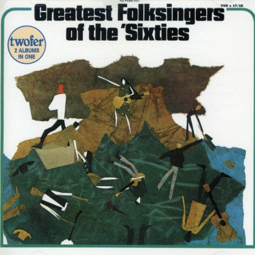 the album cover for Greatest Folksingers Of 60 - Folksingers of the 60's / Various