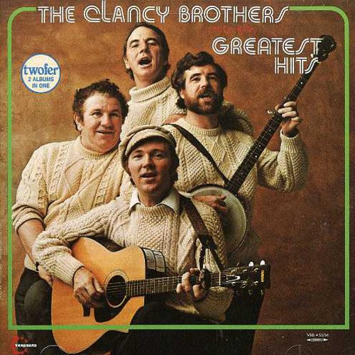 the album cover for The Clancy Brothers - Greatest Hits