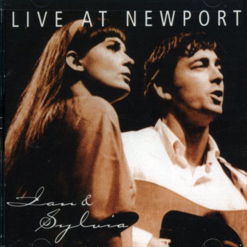 the album cover for Ian & Sylvia - Live at Newport