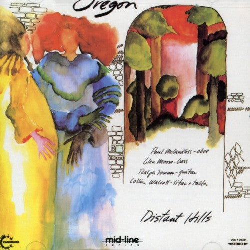 the album cover for Oregon - Distant Hills