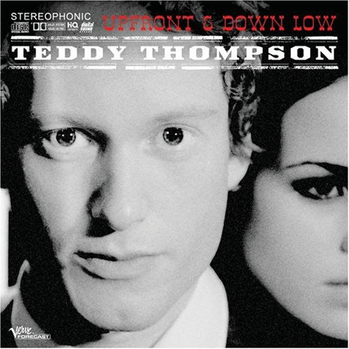 the album cover for Teddy Thompson - Upfront and Downlow