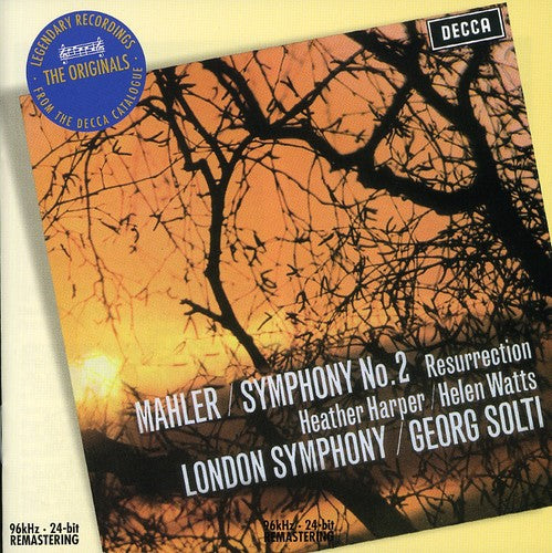 the album cover for Heather Harper - Symphony 2: Resurrection [Remastered]
