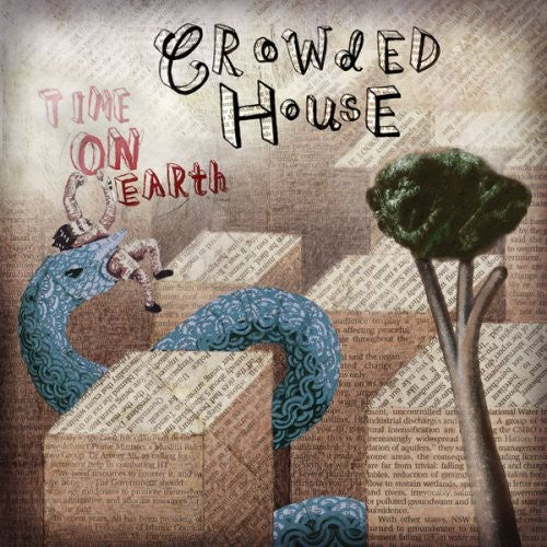 the album cover for Crowded House - Time On Earth
