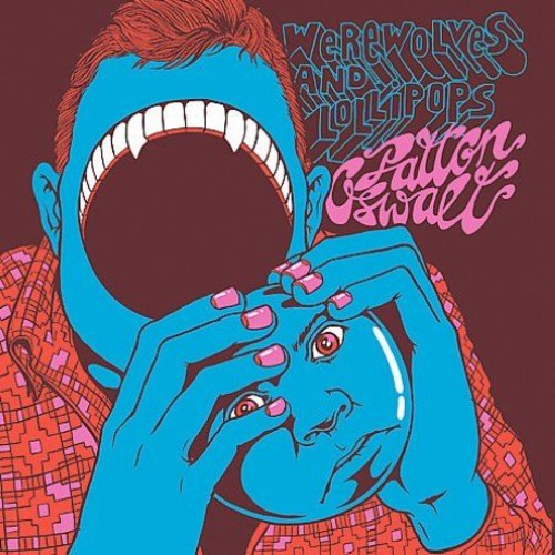 the album cover for Patton Oswalt - Werewolves & Lollipops