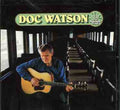 the album cover for Doc Watson - Riding the Midnight Train