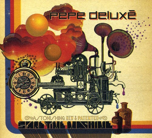 the album cover for Pepe Deluxe - Spare Time Machine
