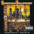 the album cover for Freestyle Fellowship - Inner City Groits