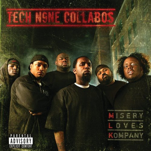 the album cover for Tech N9ne - Misery Loves Kompany