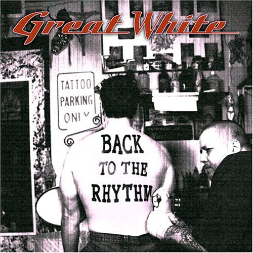 the album cover for Great White - Back to the Rhythm