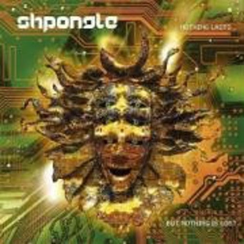 the album cover for Shpongle - Nothing Lasts