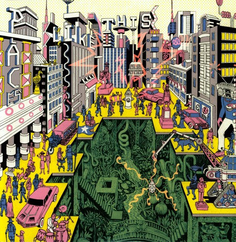 the album cover for Architecture In Helsinki - Places Like This