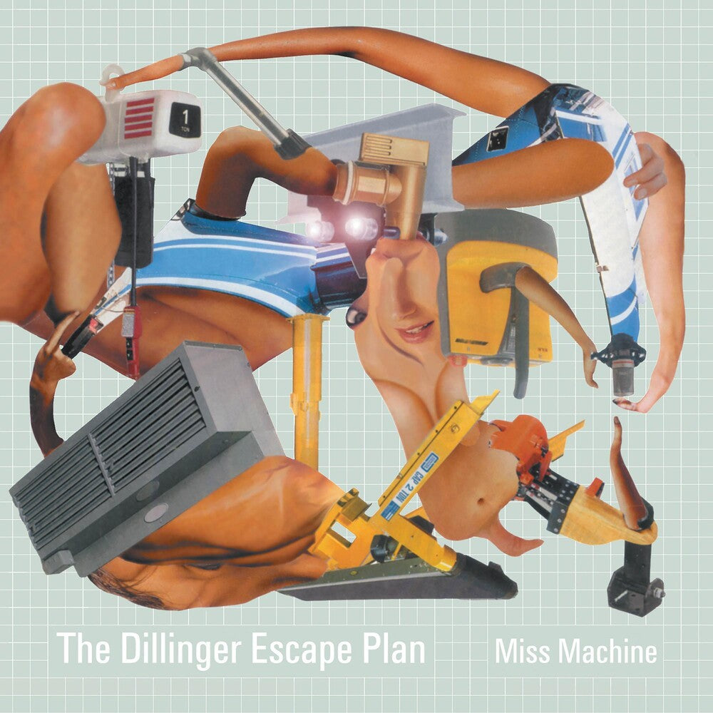 the album cover for The Dillinger Escape Plan - Miss Machine