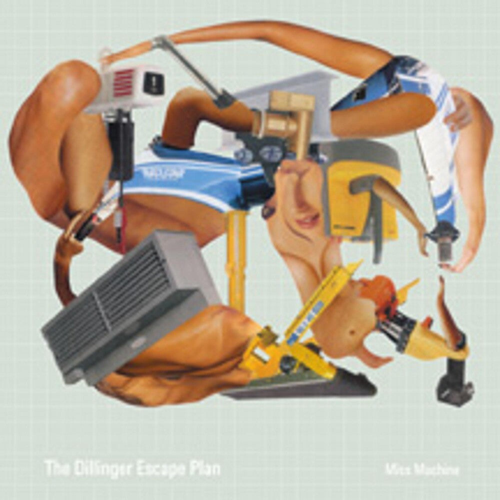 the album cover for The Dillinger Escape Plan - Miss Machine