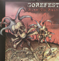 the album cover for Gorefest - Rise to Ruin