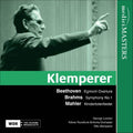 the album cover for Beethoven/Brahms/Mahler - Klemperer