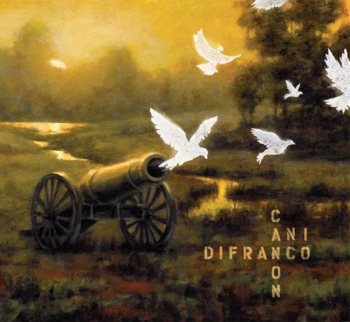 the album cover for Ani DiFranco - Canon