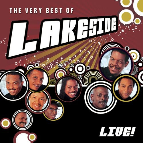 the album cover for Lakeside - Very Best of Lakeside Live