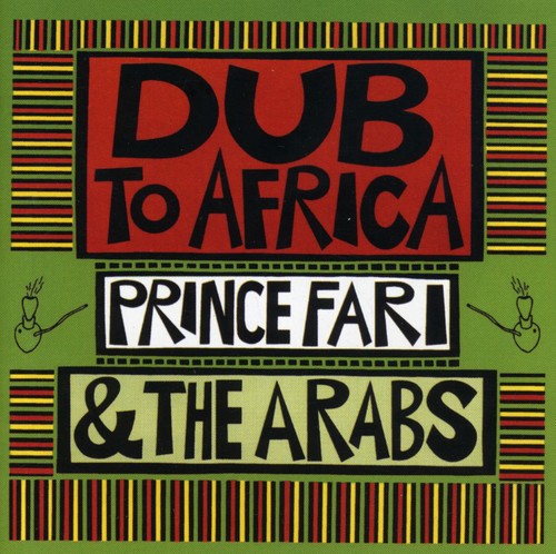 the album cover for Prince Far I & The Arabs - Dub to Africa