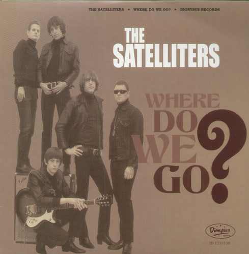 the album cover for Satelliters - Where Do We Go?