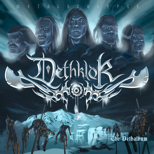 the album cover for Metalocalypse Dethklok - Metalocalypse: Dethalbum