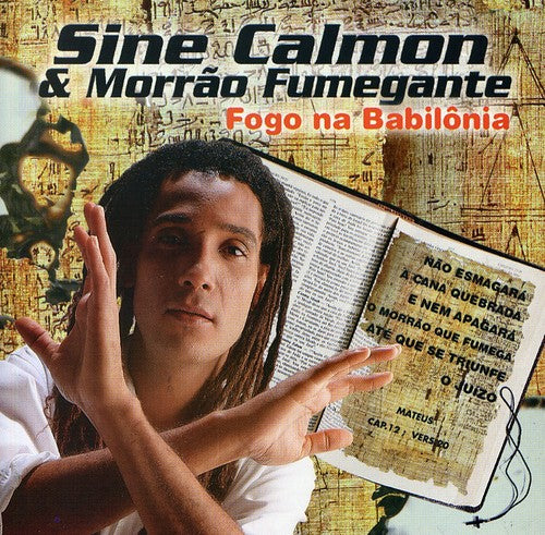 the album cover for Sine Calmon - Fogo Na Babilonia