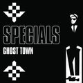 the album cover for The Specials - Ghost Town [Limited Edition Red LP]