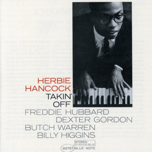 the album cover for Herbie Hancock - Takin Off