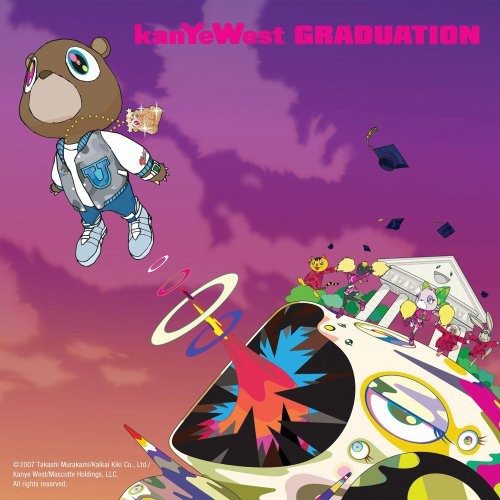 the album cover for Kanye West - Graduation [Clean]