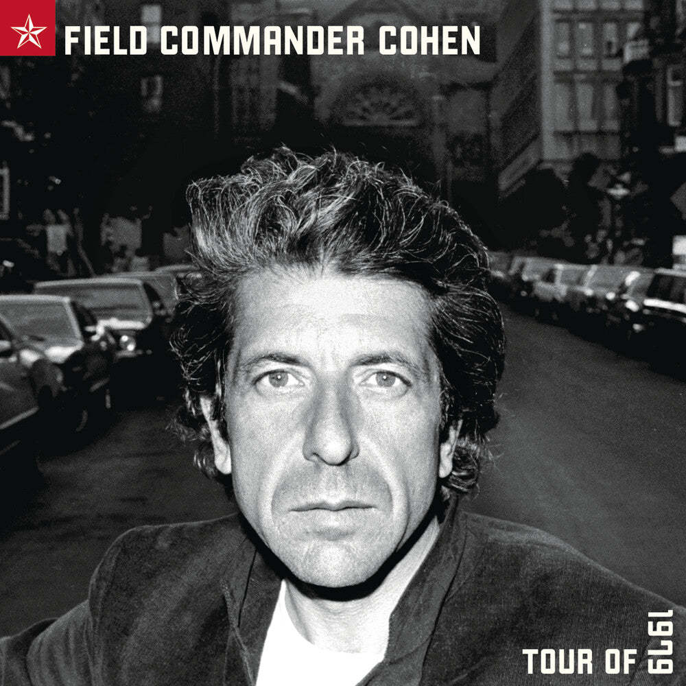 the album cover for Leonard Cohen - Field Commander Cohen: Tour of 1979
