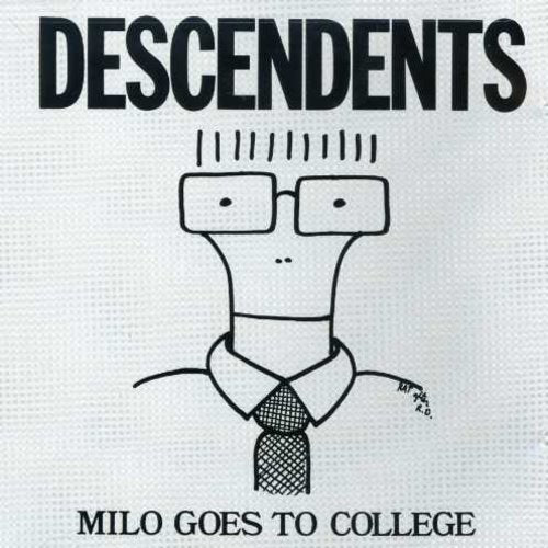 the album cover for Descendents - Milo Goes to College