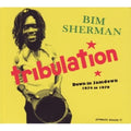 the album cover for Bim Sherman - Tribulation