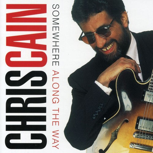 the album cover for Chris Cain - Somewhere Along the Way