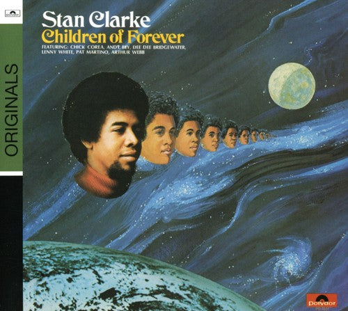 the album cover for Stanley Clarke - Children Forever