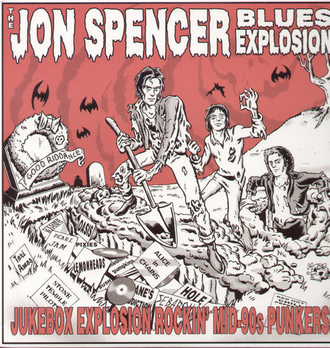 the album cover for The Jon Spencer Blues Explosion - Jukebox Explosion