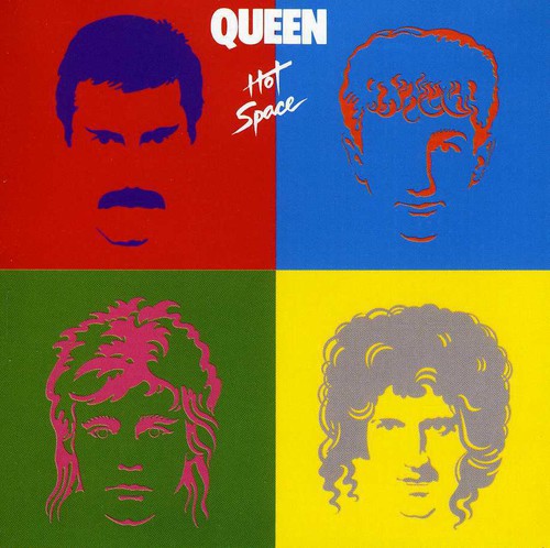 the album cover for Queen - Hot Space