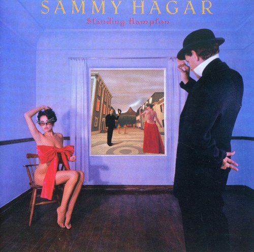 the album cover for Sammy Hagar - Standing Hampton