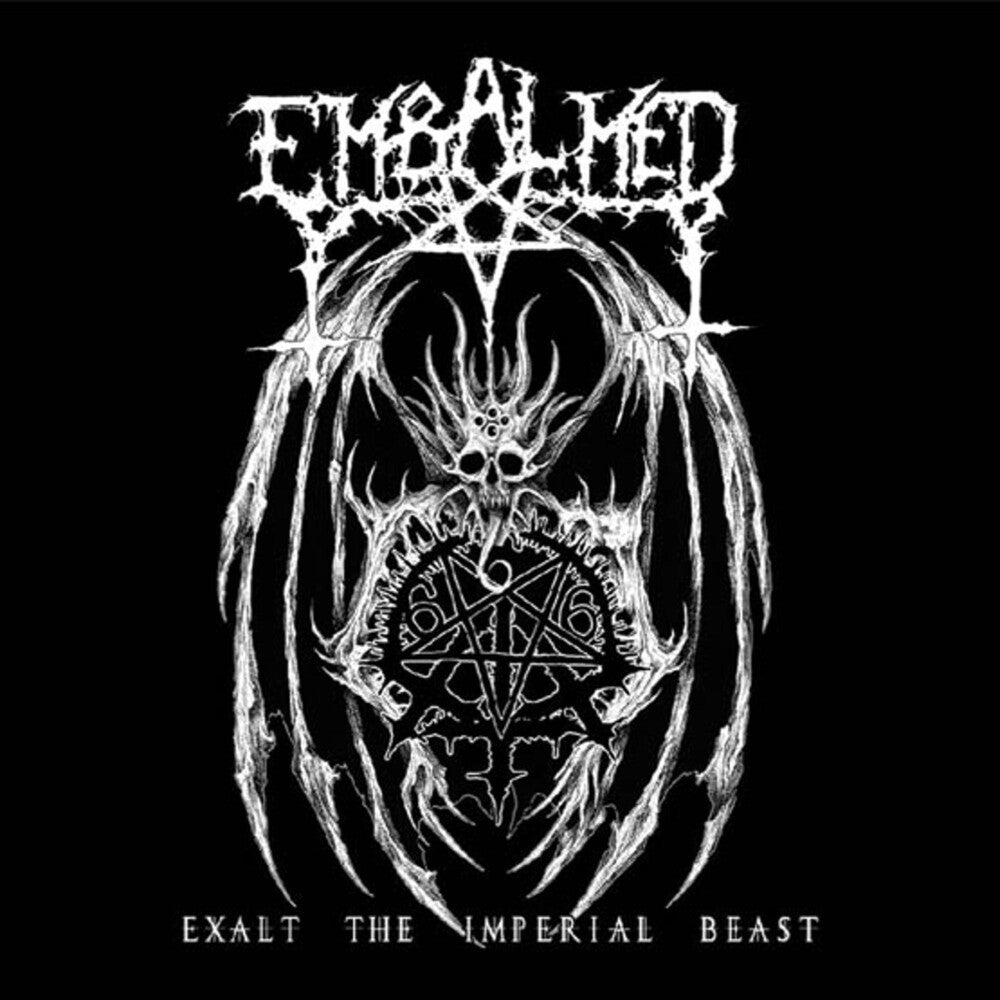 the album cover for Embalmed - Exalt the Imperial Beast