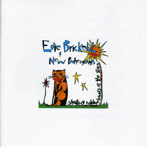 the album cover for Edie Brickell - Shooting Rubberbands at Stars