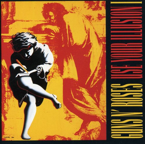 the album cover for Guns N' Roses - Use Your Illusion 1