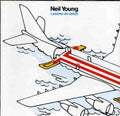 the album cover for Neil Young - Landing on Water
